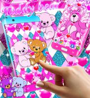 Teddy bear live wallpaper 스크린샷 2