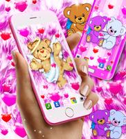 Teddy bear live wallpaper ảnh chụp màn hình 3