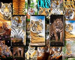 Tiger live wallpaper capture d'écran 1