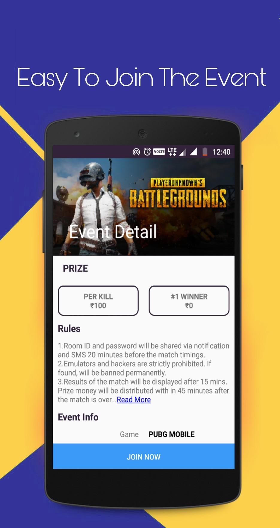 Hiiga Pubg Tournaments And Win Real Money Fur Android