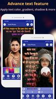 Hindi Text On Photo syot layar 1