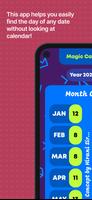 Magic Calendar capture d'écran 1