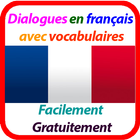 Icona dialogues en français avec voc