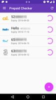 Prepaid Checker capture d'écran 1