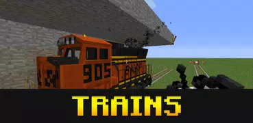 Train mod for minecraft