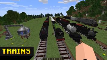 Train mod for minecraft स्क्रीनशॉट 3