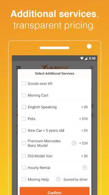 Lalamove Screenshots