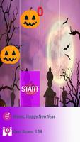 Piano Halloween Plakat