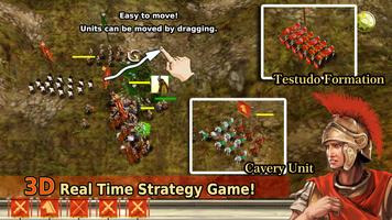 Roman War(3D RTS) اسکرین شاٹ 1