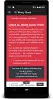 SU Binary Check ảnh chụp màn hình 1