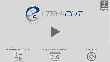 Teh-Cut 360° VR HR الملصق