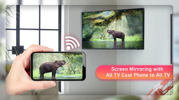 Screen Mirroring with All TV Cast Phone to All TV Ekran Görüntüsü 1