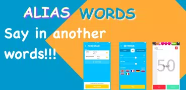 Alias Words - social word game