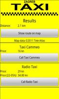 Zagreb Taxi Calculator screenshot 1