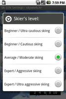 Ski DIN Settings Ekran Görüntüsü 1