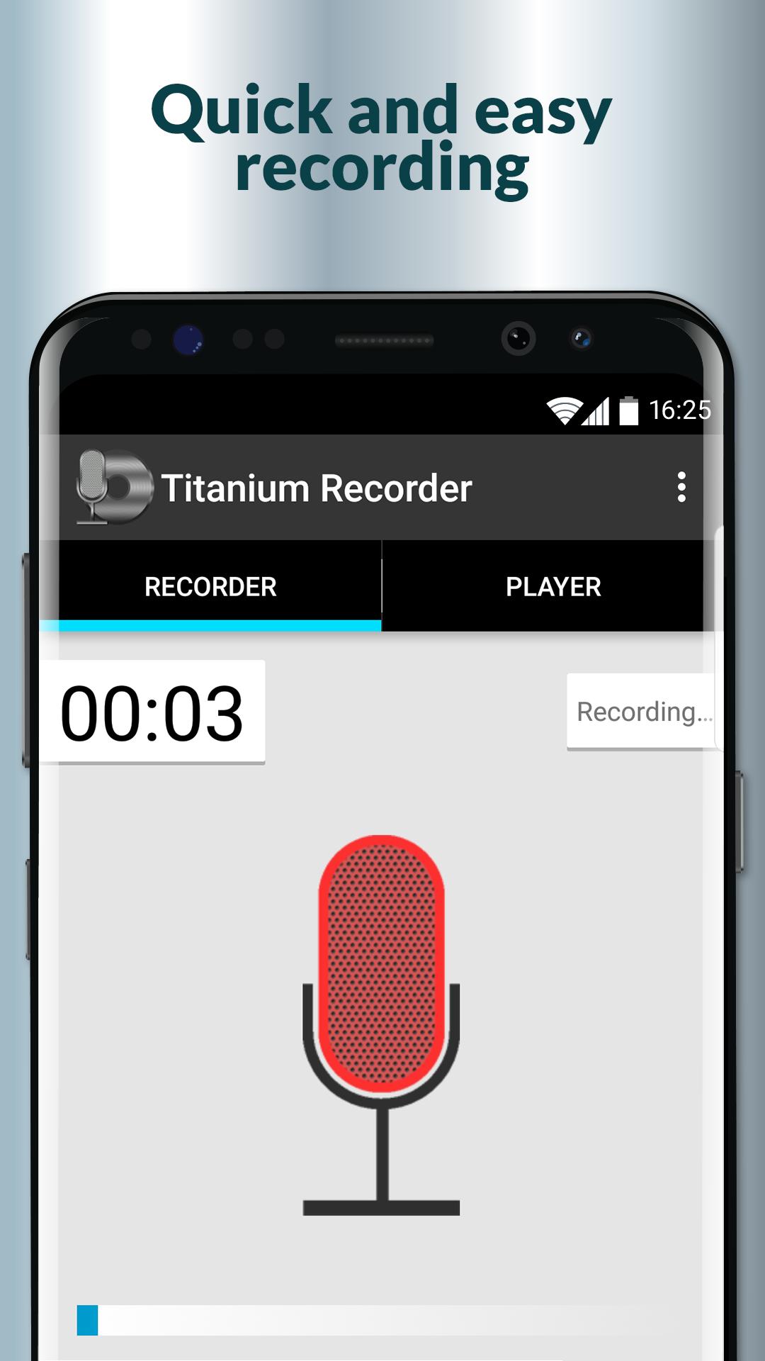 Titanium Voice Recorder With Number Id For Android Apk Download