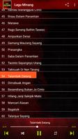 3 Schermata Lagu Minang