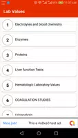 Lab Values ảnh chụp màn hình 1