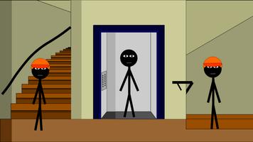 Stickman Escape Lift screenshot 3