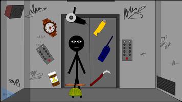 Stickman Escape Lift plakat