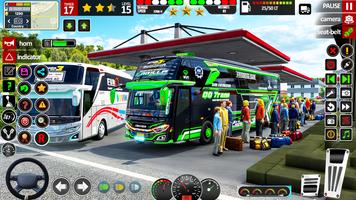 Real Bus Driving Euro Bus Game imagem de tela 1