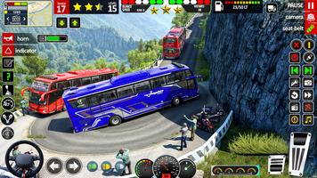 Real Bus Driving Euro Bus Game imagem de tela 2