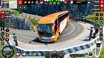 Real Bus Driving Euro Bus Game imagem de tela 3