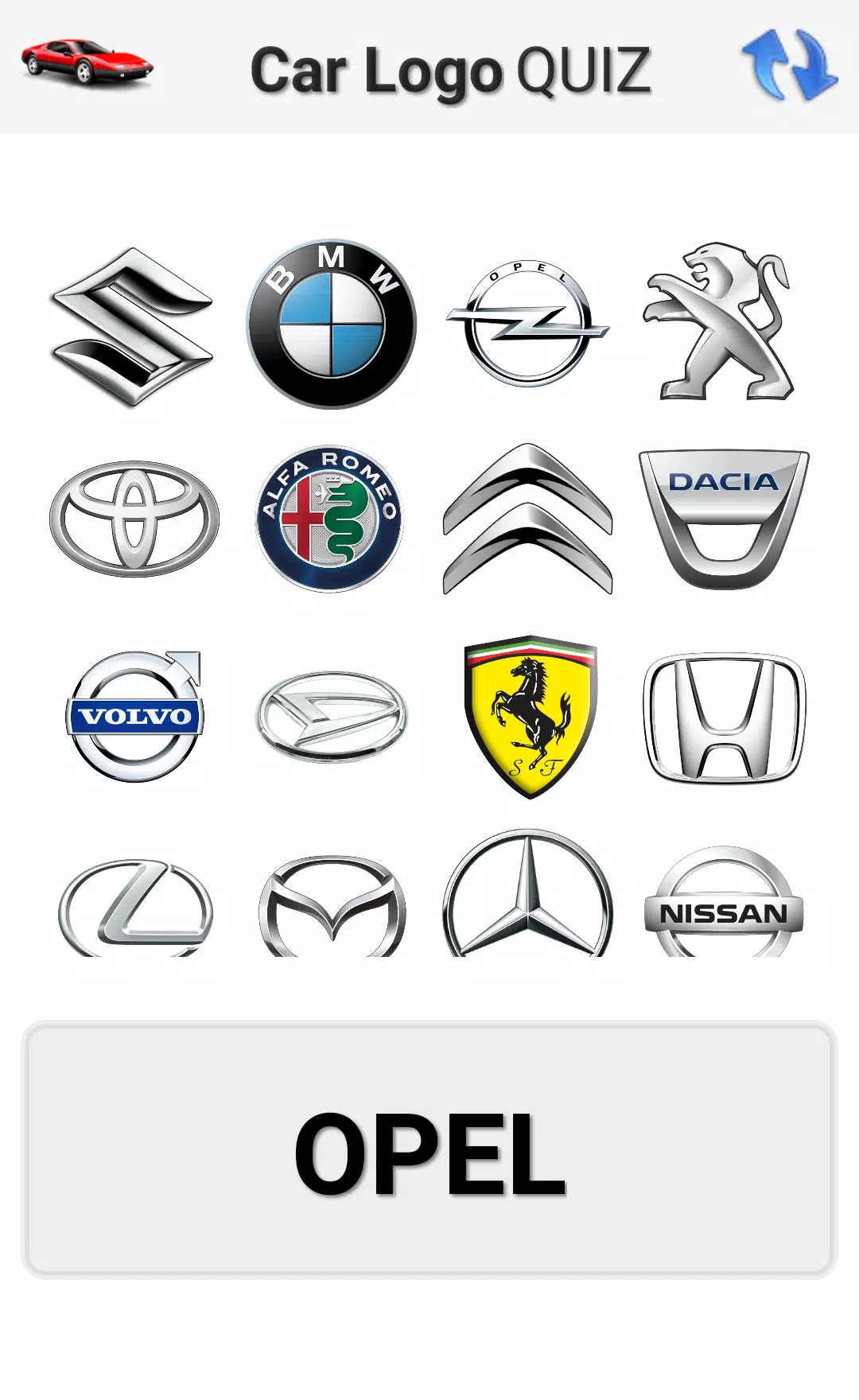 Logo Quiz Cars Answers APK for Android Download