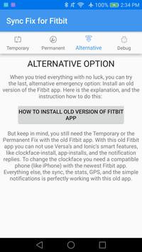 Sync Fix for Fitbit für Android - APK herunterladen