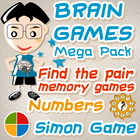 Memory Games Mega Pack HD Free simgesi