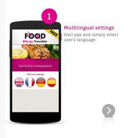 Food Allergy Translate FREE poster