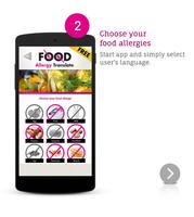 Food Allergy Translate FREE screenshot 1