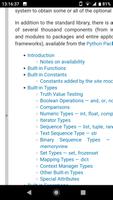 Python 3.7.4 Offline Docs - An स्क्रीनशॉट 1