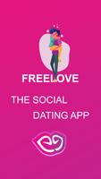 FREELOVE - Dating, Meet, Chat Affiche