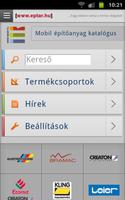3 Schermata Éptár építőanyag katalógus