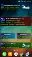 NextRace Countdown Widget Plakat