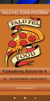 FaldFelFood Pizzéria Natív app Affiche