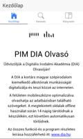 PIM DIA Olvasó Affiche