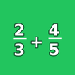 Fraction practice icon