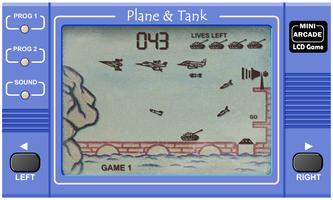 Plane and Tank Affiche