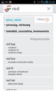 Angol - magyar szótár | TopSzó تصوير الشاشة 2