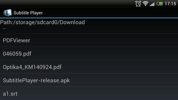 SubtitlePlayer 截图 1
