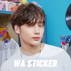 Huening Kai TXT WASticker-icoon