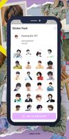 Huening Kai TXT WASticker-poster