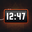 Huge Clock Fullscreen Display