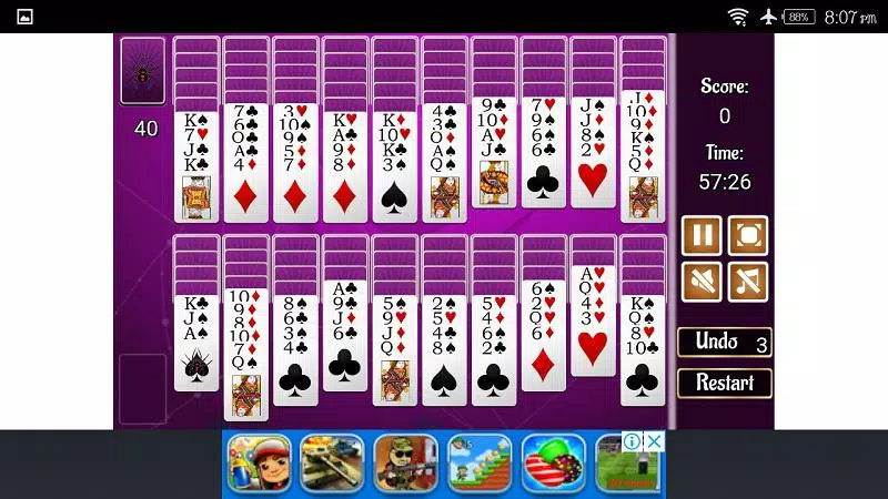 Huge Spider Solitaire 