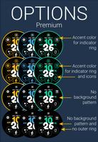 Color Watch Face (by HuskyDEV) تصوير الشاشة 1