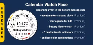 Calendar Watch Face