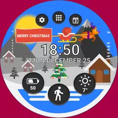 Christmas Watch Face アプリダウンロード