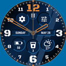 APK Chrono Watch Face by HuskyDEV